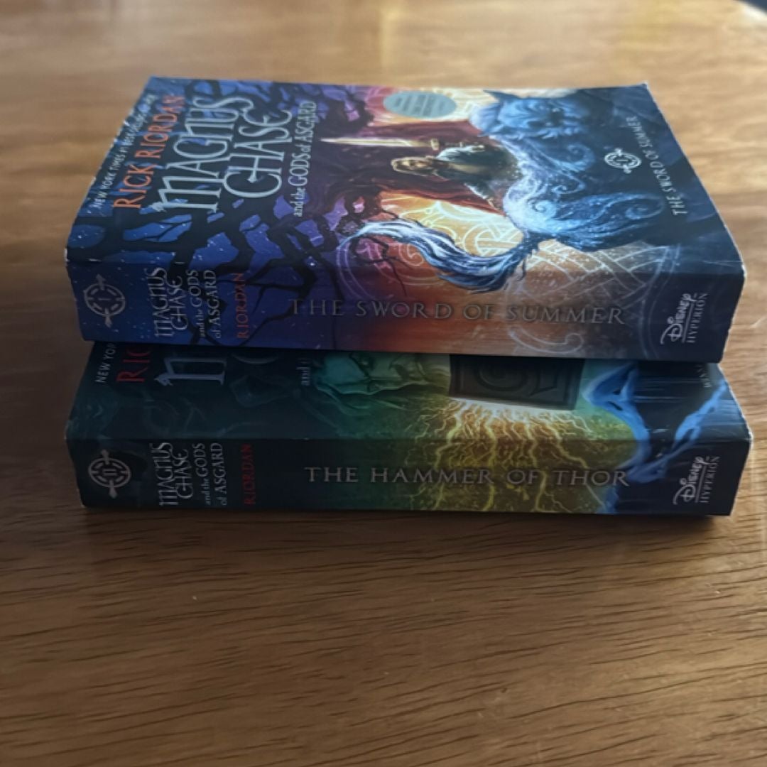 Magnus Chase and the Gods of Asgard Book 1 &2 Bundle