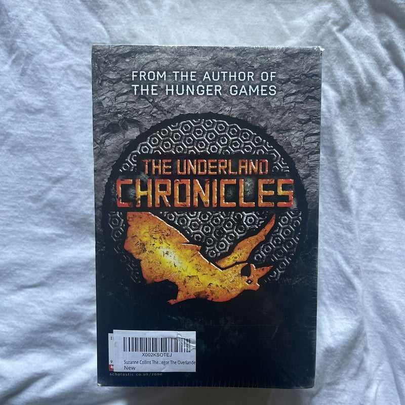 The Underland Chronicles (Gregor the Overlander, Gregor and the Prophecy of Bane, Gregor and the Curse of the Warmbloods, Gregor and the Marks of Secret, Gregor and the Code of Claw)