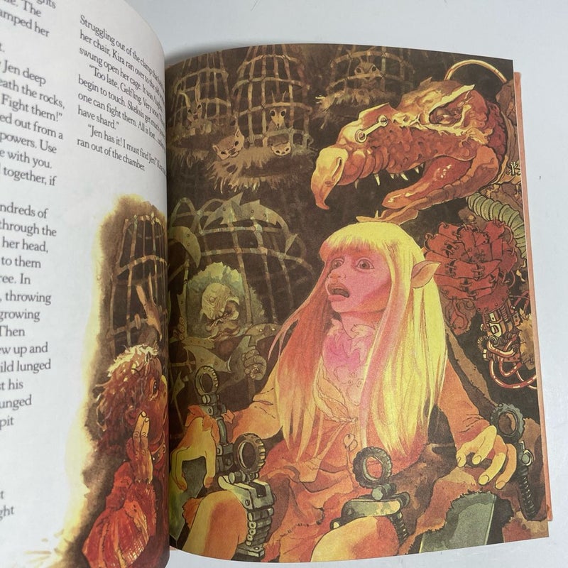 THE TALE OF THE DARK CRYSTAL HARDCOVER WEEKLY READER BOOKS, VINTAGE 1982, ILLUS