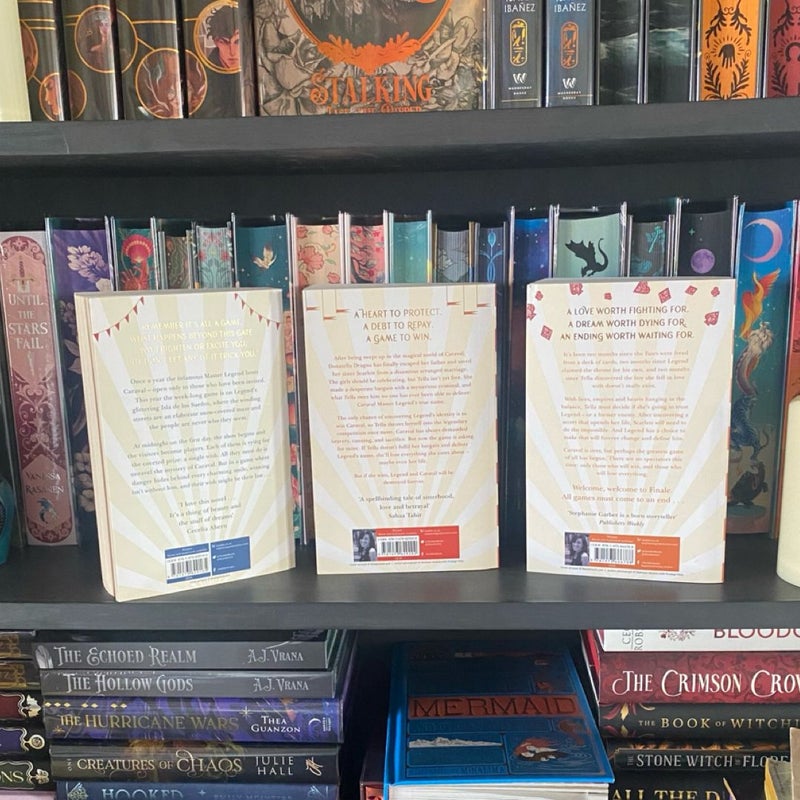 Caraval Trilogy - UK Paperbacks