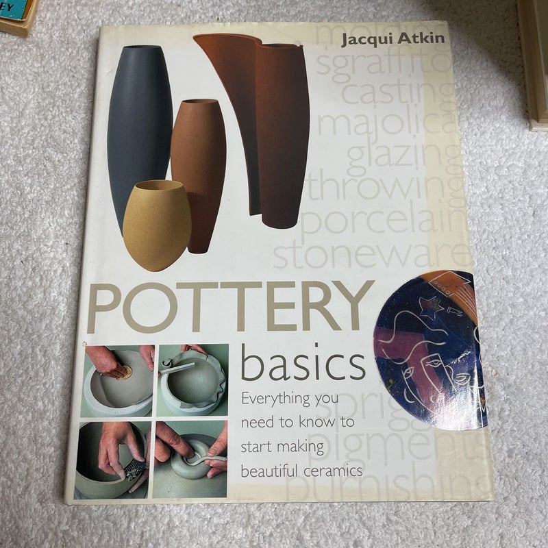 Pottery Basics by Jacqui Atkin, Hardcover Pangobooks
