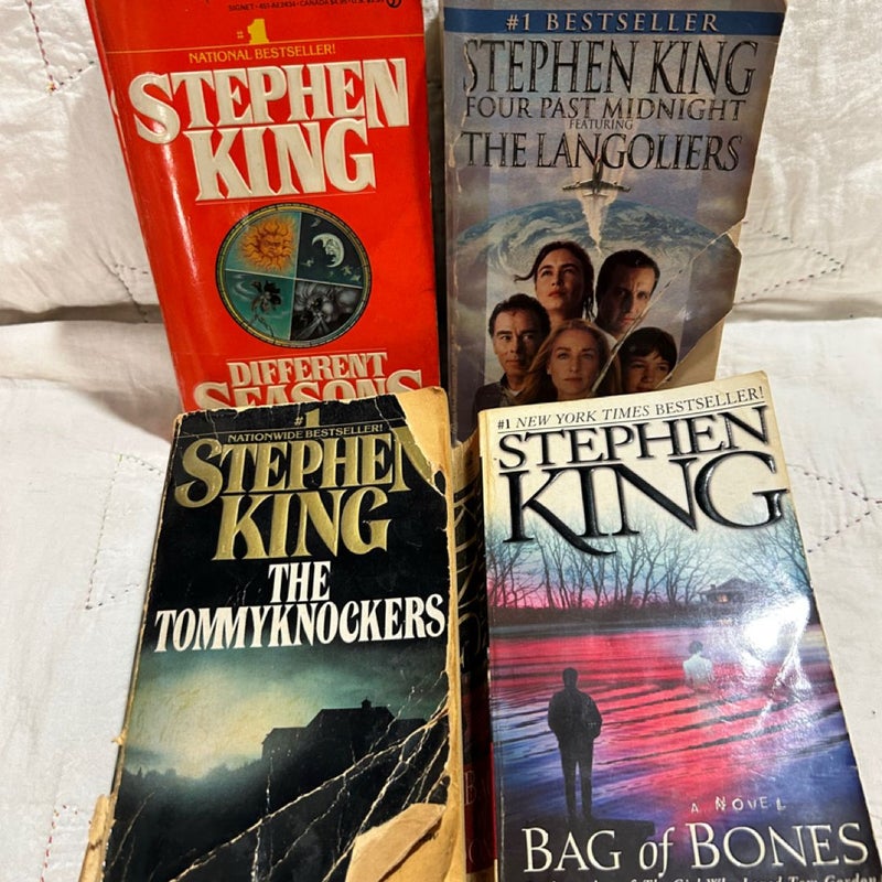 Set of 4 SK Books Including Different Seasons