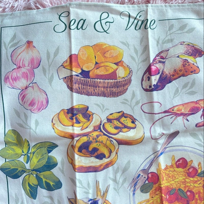 *Fairyloot* Sea & Vine Kitchen Towel