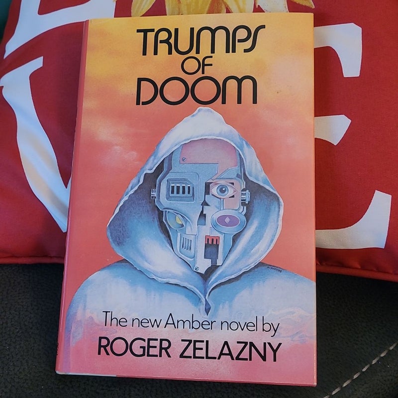 Trumps of Doom Roger Zelazny Vintage Hardcover Novel Science