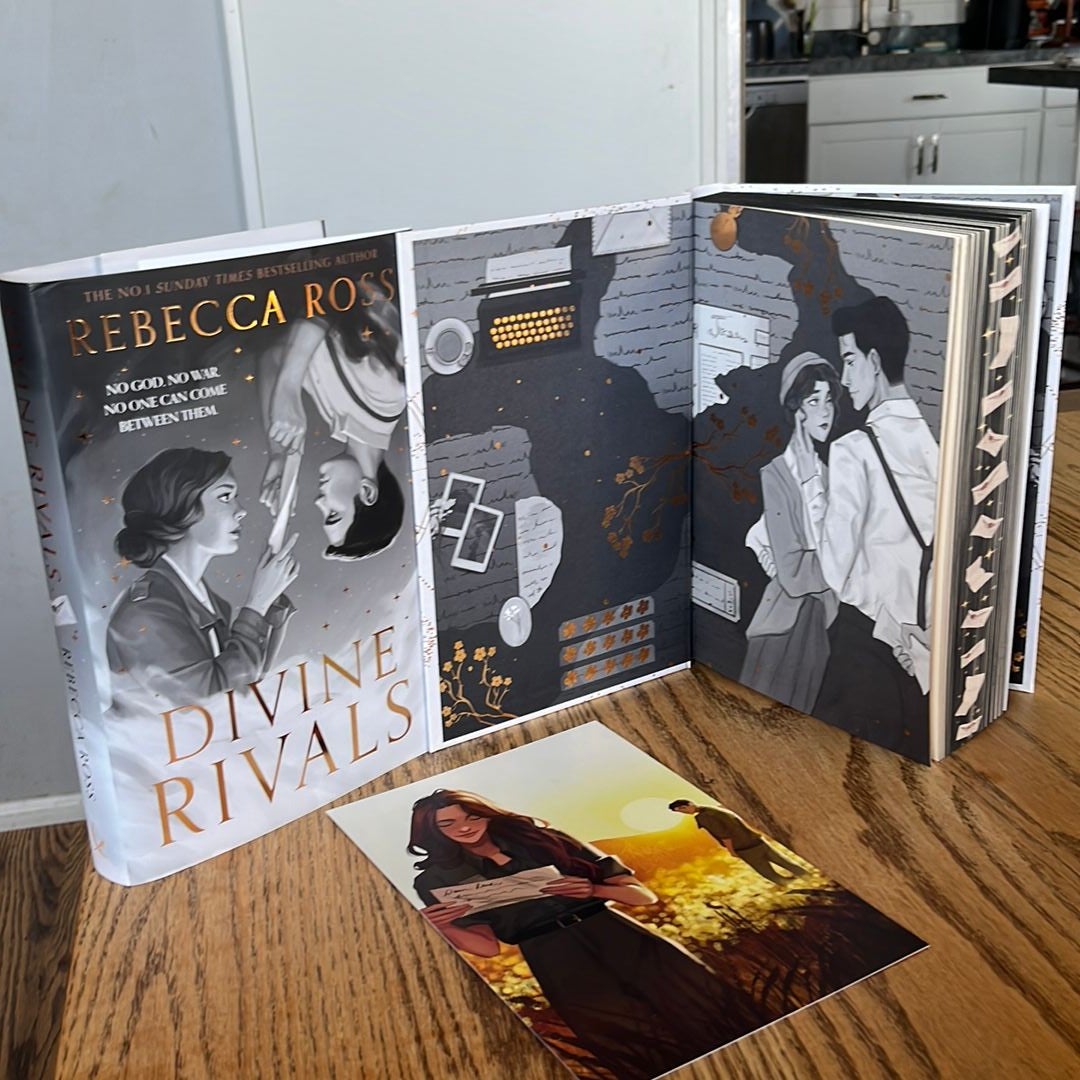 FairyLoot Exclusive, Divine Rivals by Rebecca Ross