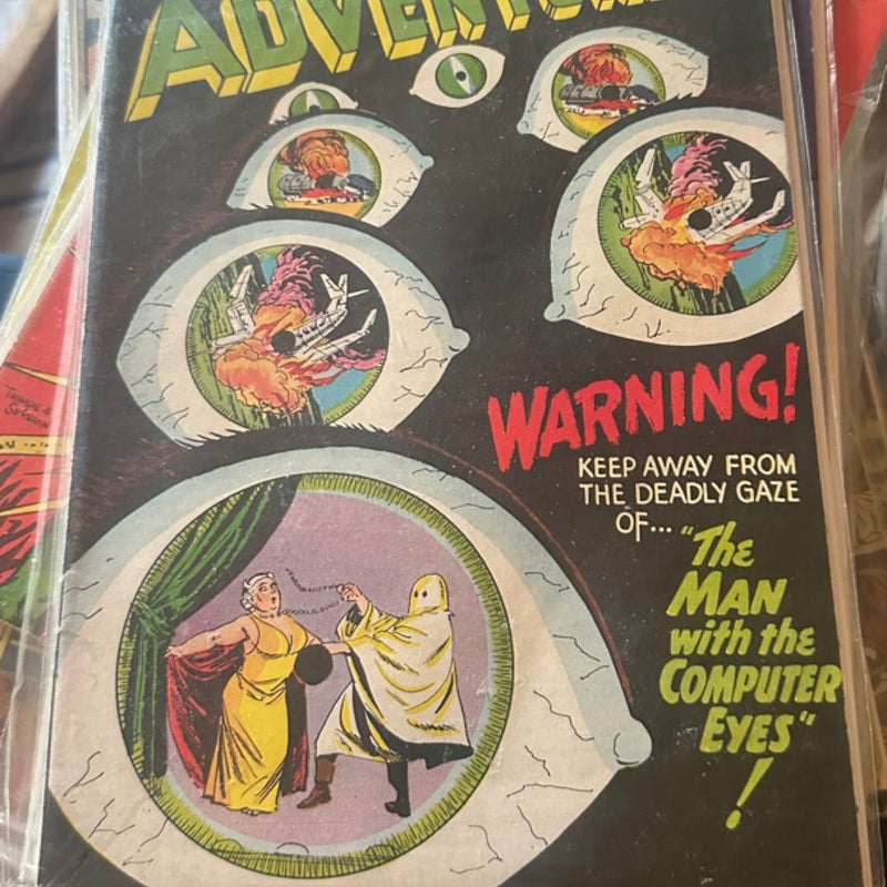 Strange Adventures #196 1967- eyeball cover 