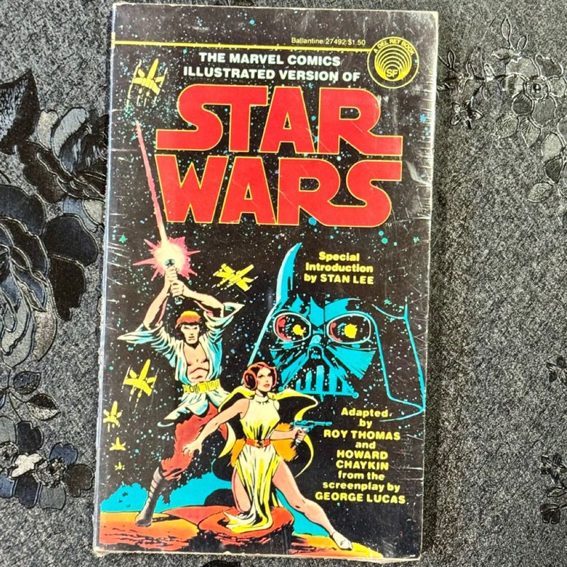 The Marvel Comics Illustrated Version of Star Wars 1977 First Edition Paperback Sealed New