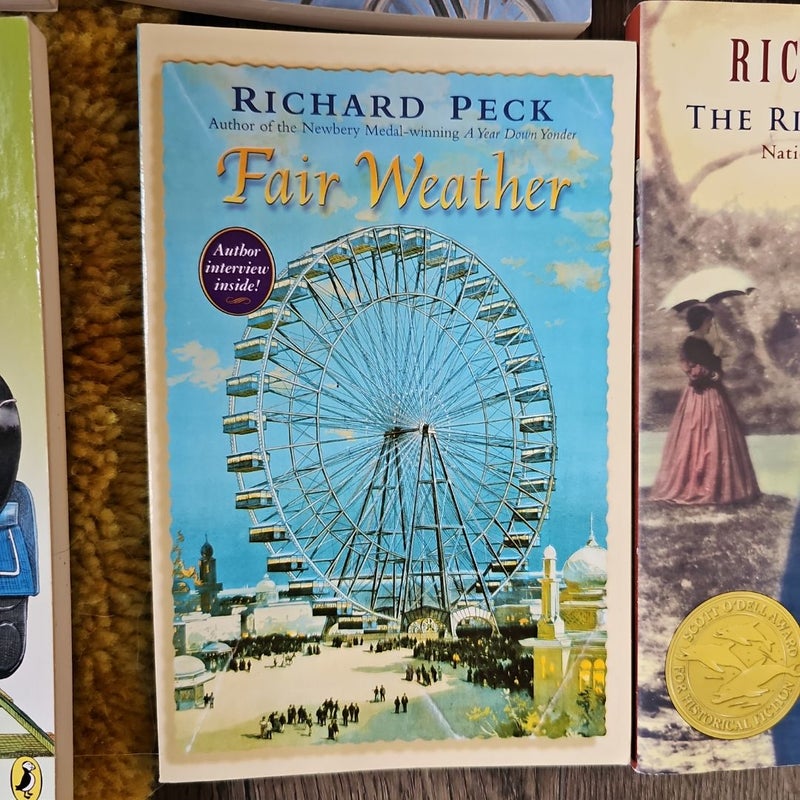  8 Richard peck books 