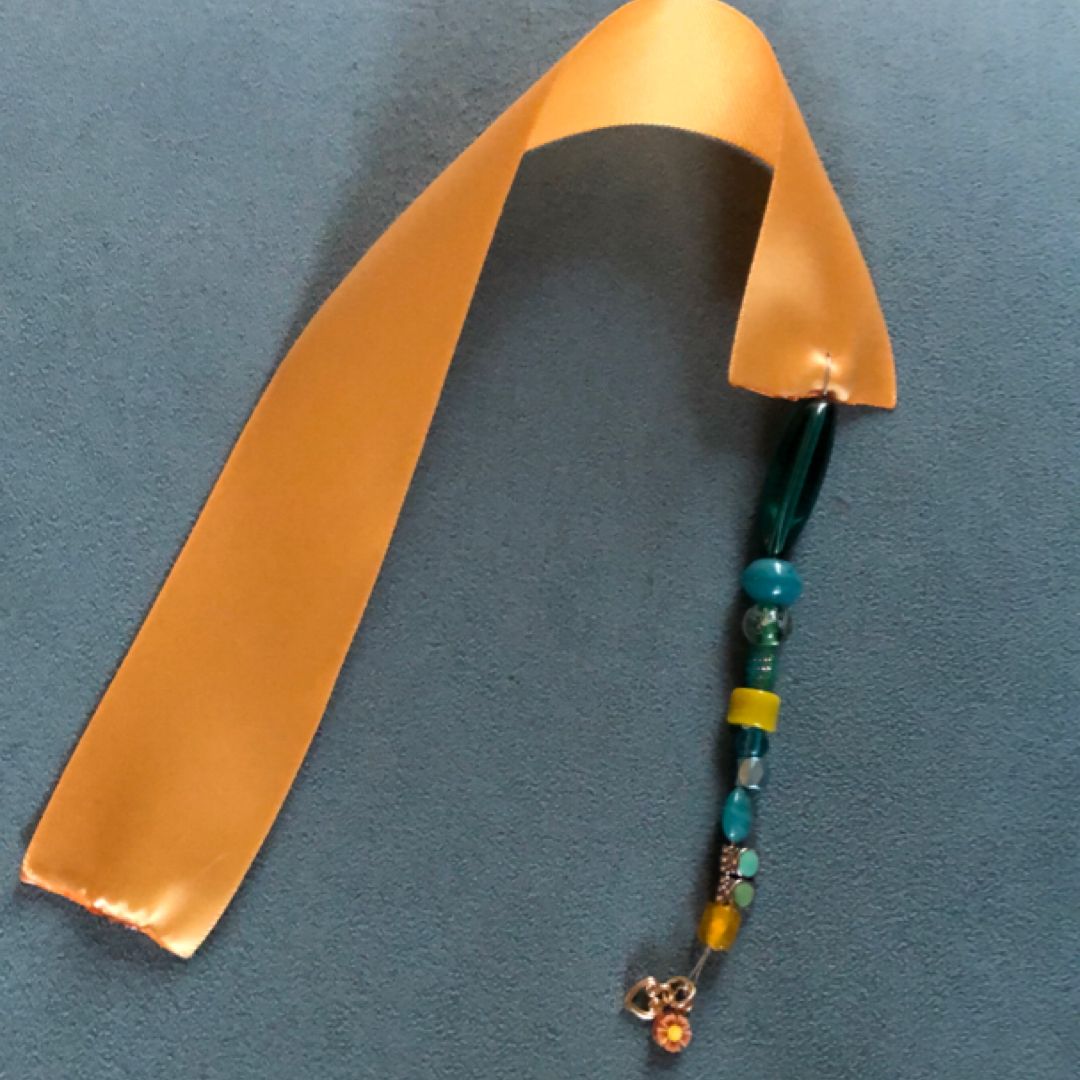 Handmade princess jasmine inspired bookmark
