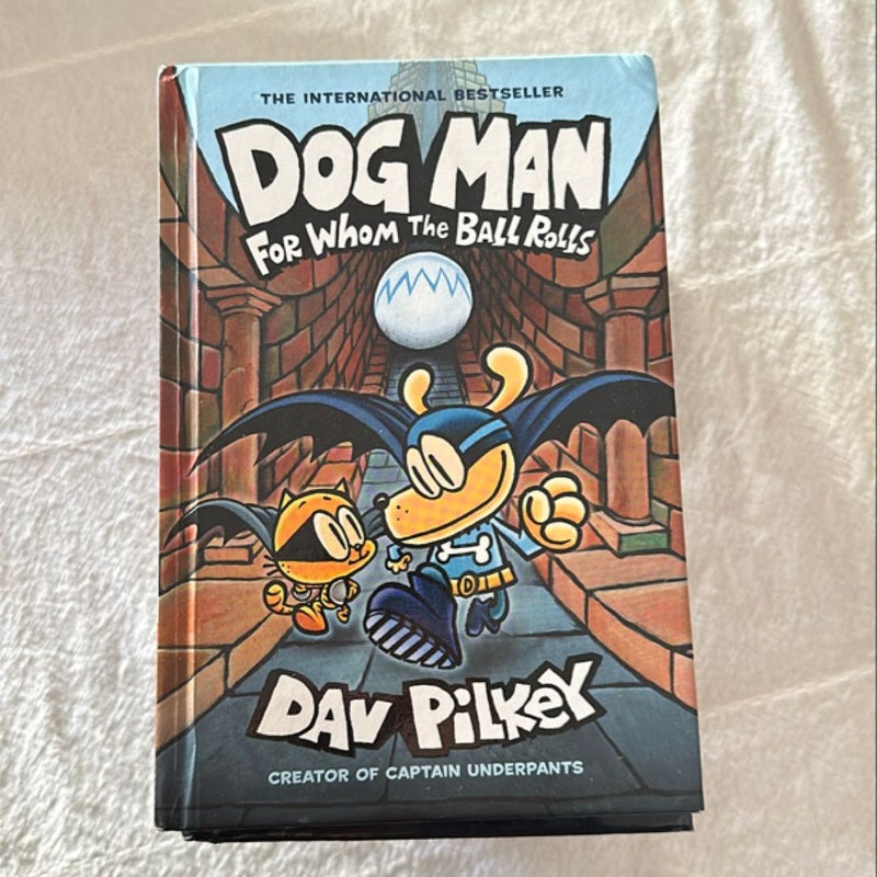 Dog Man for Whom the Ball Rolls