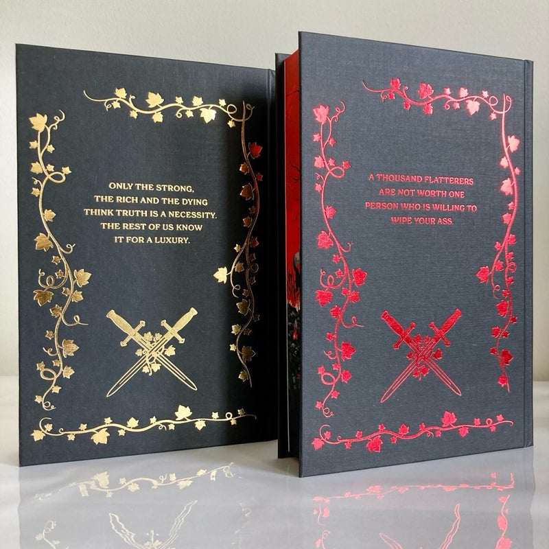 The Blacktongue Thief & The Daughter’s War BROKEN BINDING SIGNED #157 SOLD OUT