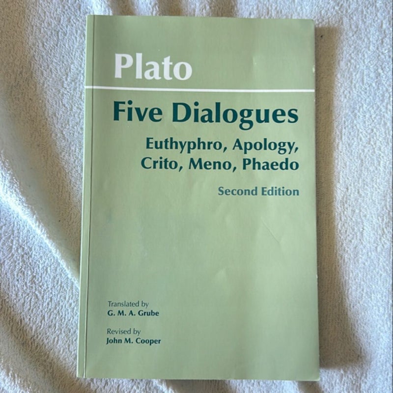 Plato: Five Dialogues