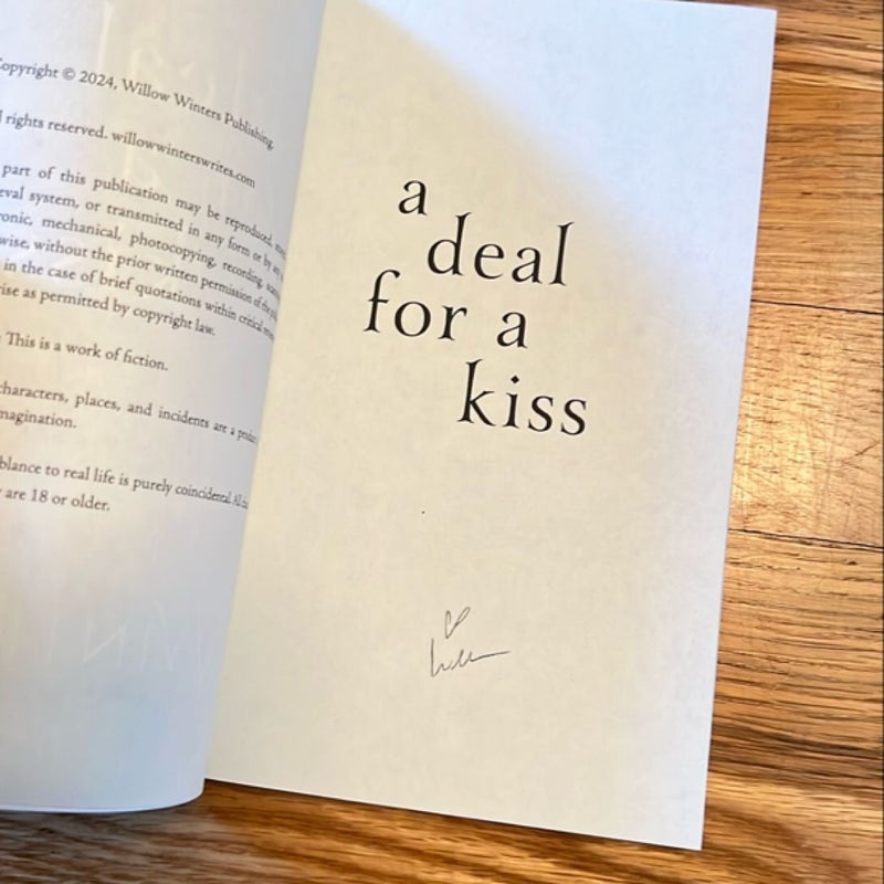 A Deal for a Kiss