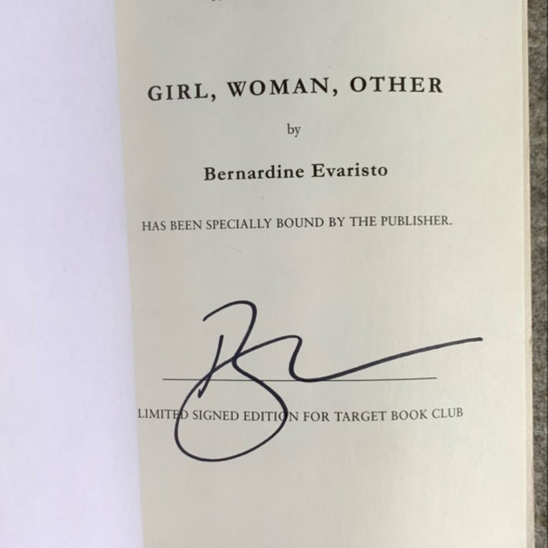 Girl, Woman, Other - Signed!