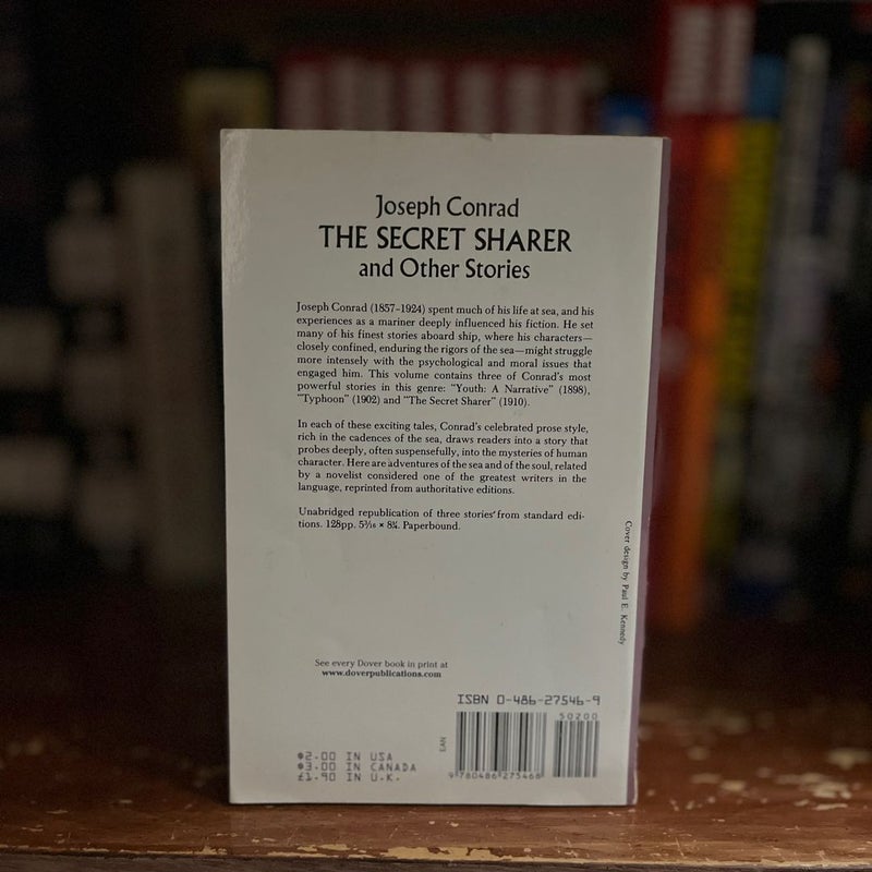 The secret sharer and other stories by joseph conrad paperback