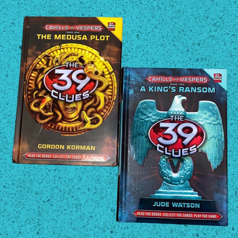 The 39 Clues CAHILLS VS VESPERS Books 1 and 2 