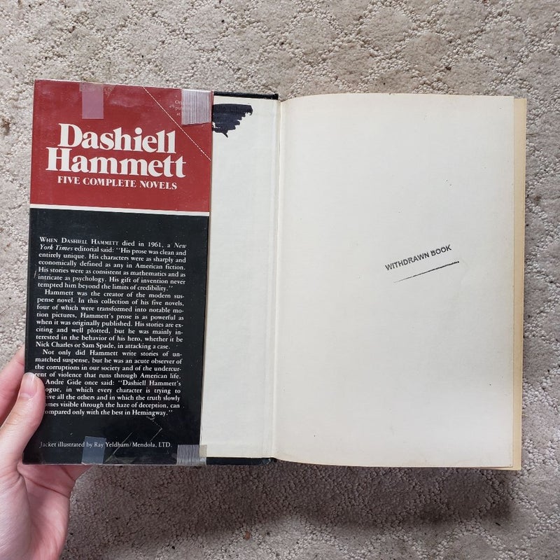 Dashiell Hammett : Five Complete Novels (1980 Edition)