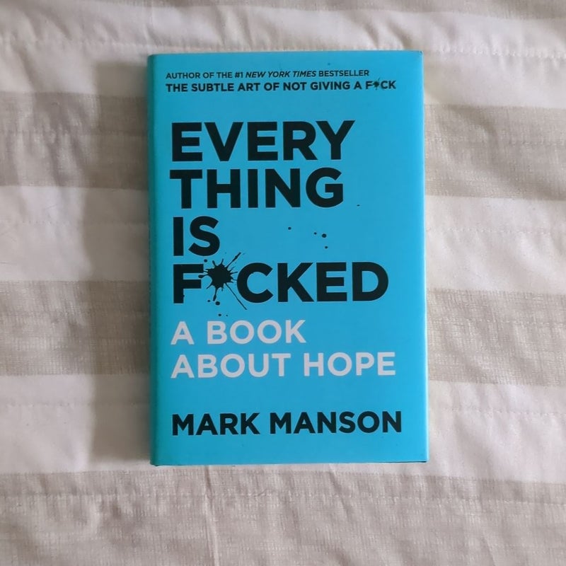 MARK MANSON 5 BOOK COLLECTION Subtle Art , Models,Everything Is F*cked