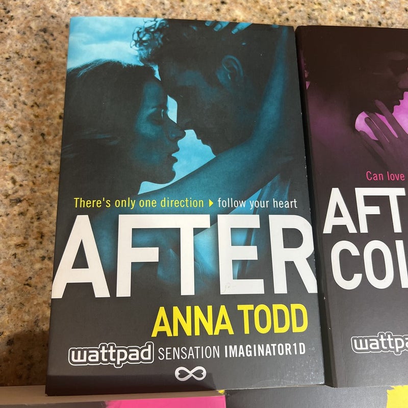 The After Series 5 Books Box Set by Anna Todd- Young Adult
