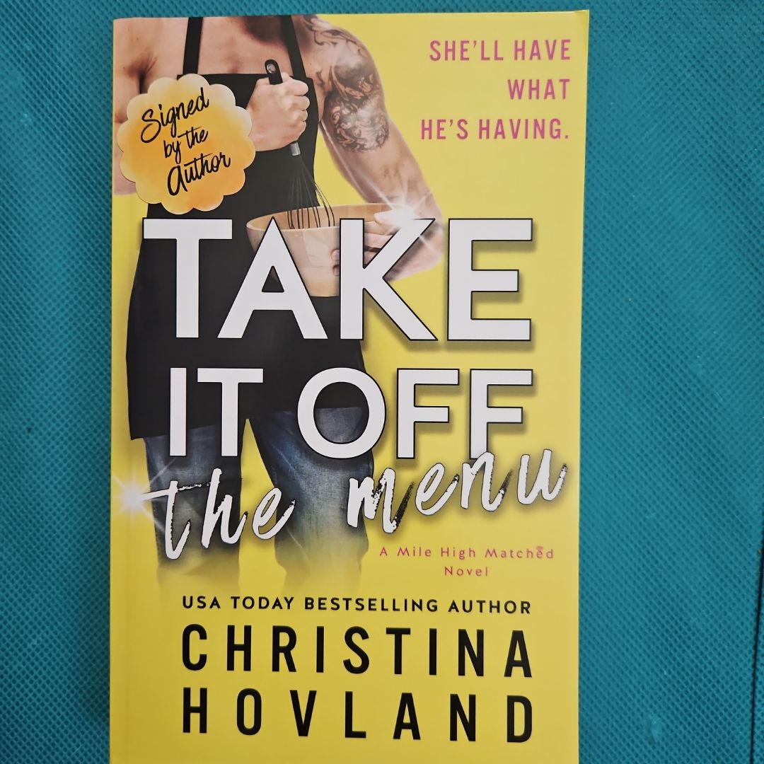 Take It off the Menu