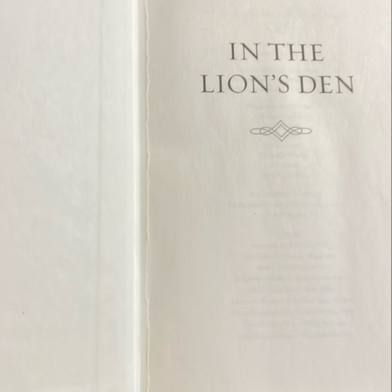 In the Lion's Den