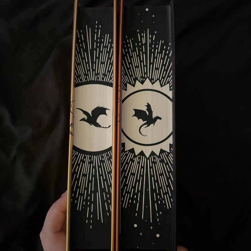 Fourth Wing and Iron Flame Special Fairyloot Editions