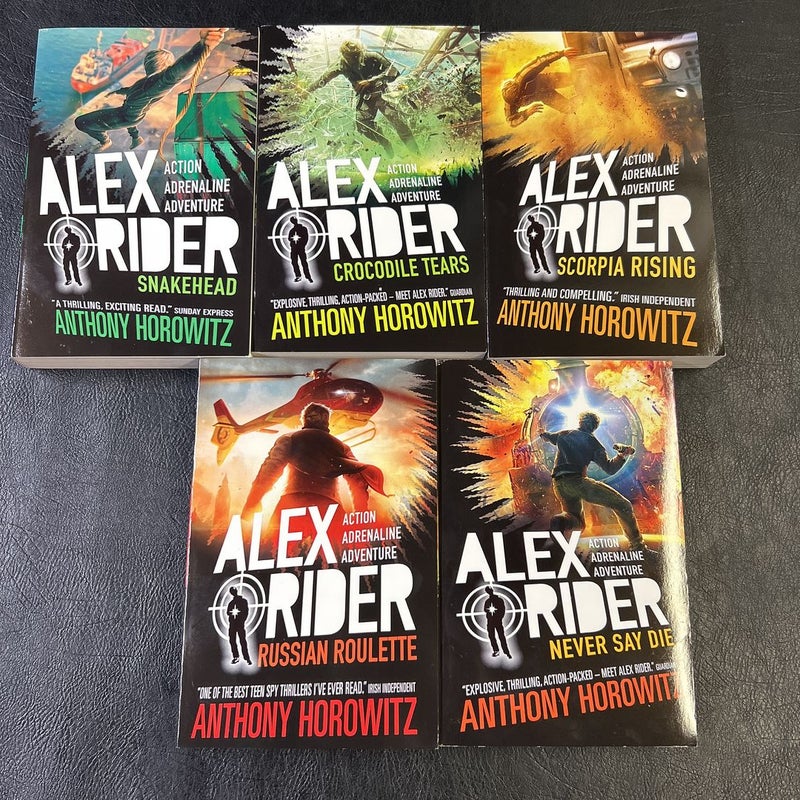 Alex Rider Book set 11 Paperback Bundle
