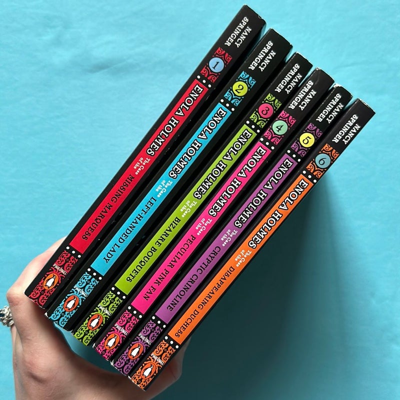 Enola Holmes series set