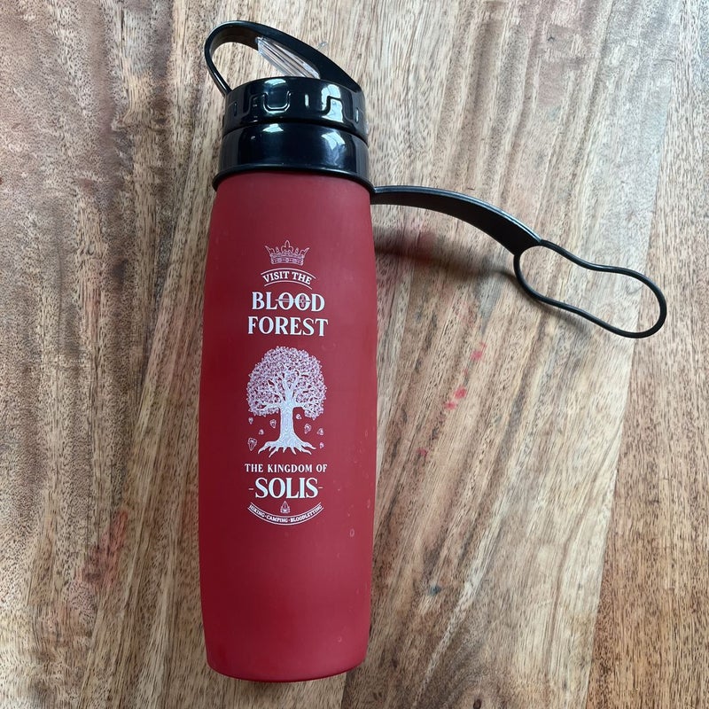 Owlcrate exclusive water bottle - From Blood and Ash