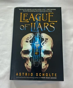 League of Liars (sprayed edges and bookplate)
