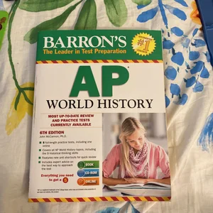 Barron's AP World History with CD-ROM, 6th Edition