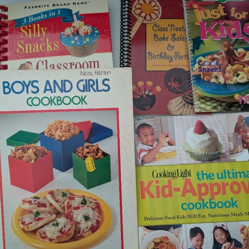Kid's Cookbook Lot of 5