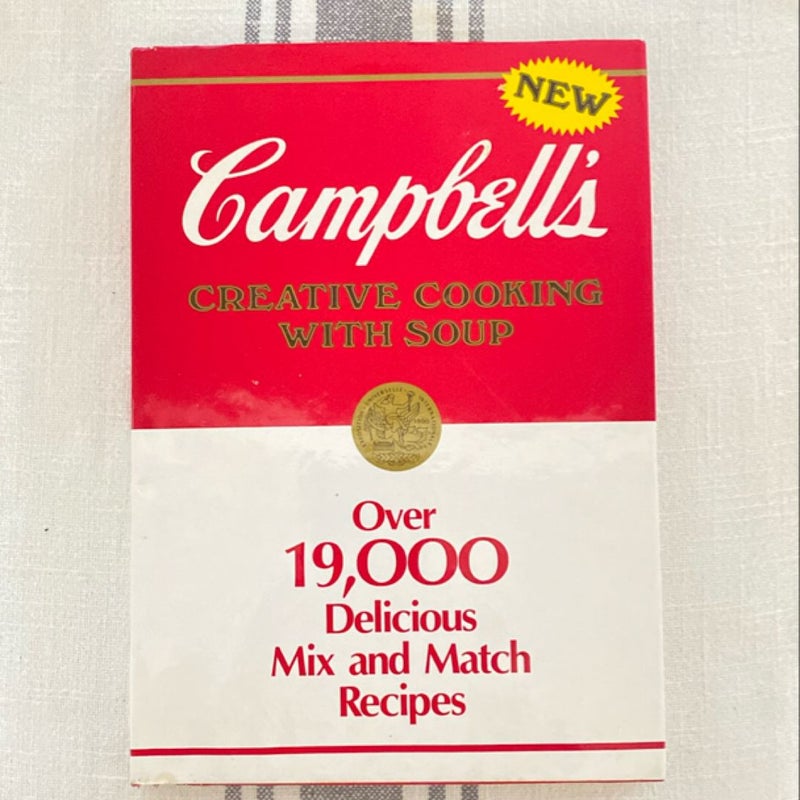 Campbell's Creative Cooking with Soup Cookbook