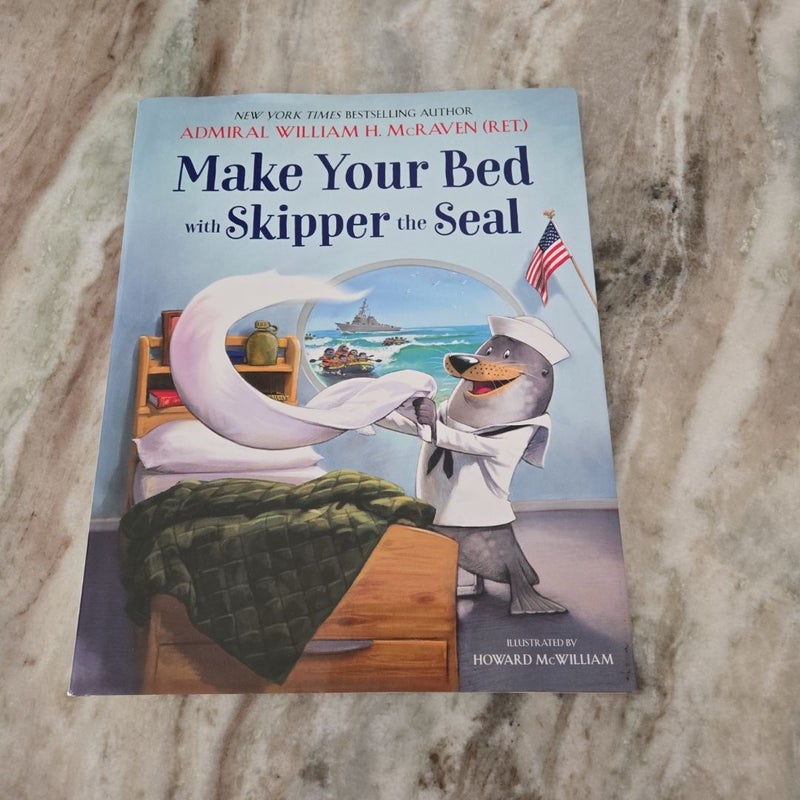 Make Your Bed with Skipper the Seal