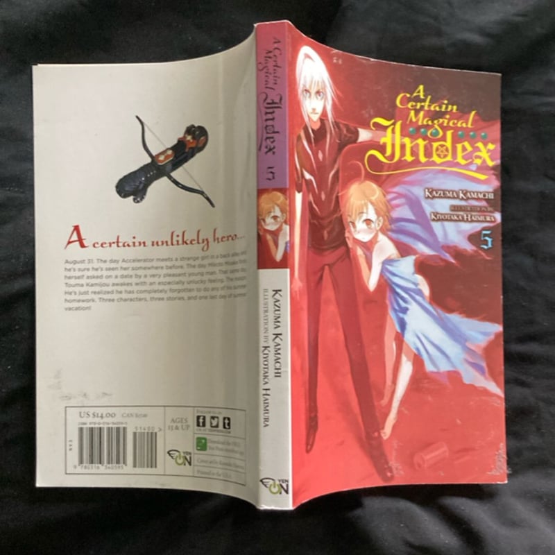 A Certain Magical Index, Vol. 5 (light Novel)