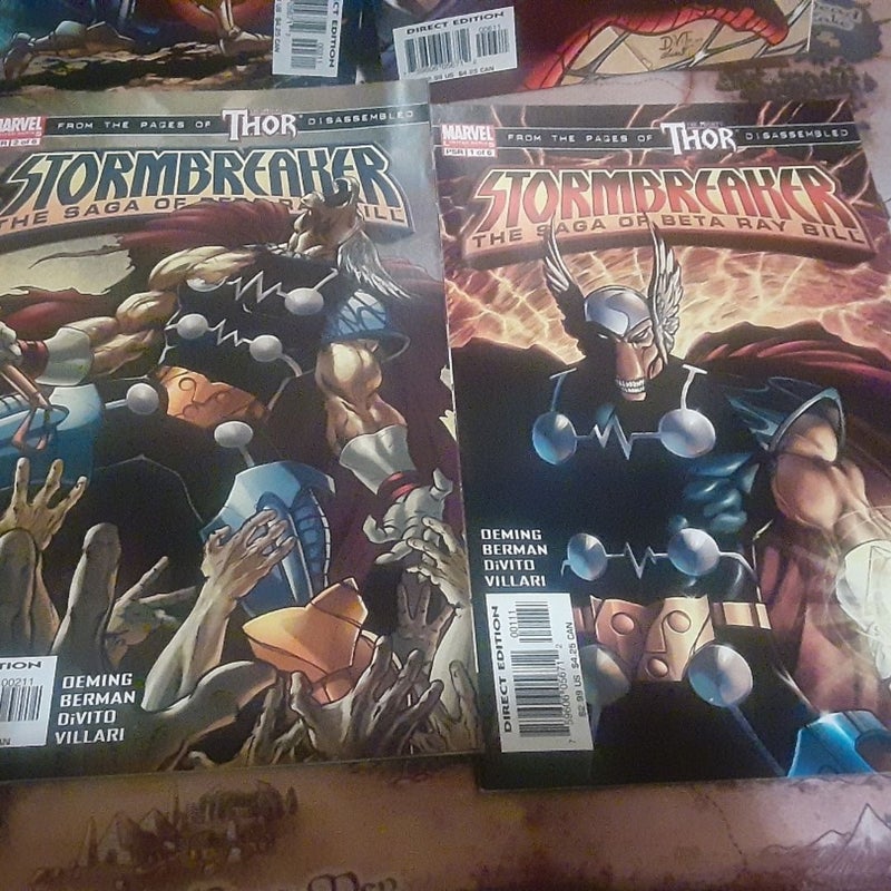 Stormbreaker The Saga of Beta Ray Bill 1,2,3,4,5,6 Marvel Comics 