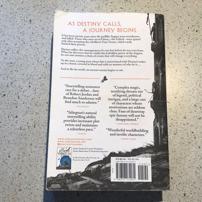 The Shadow of What Was Lost by James Islington, Paperback | Pangobooks