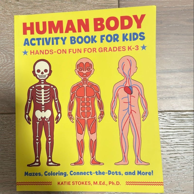 Human Body Activity Book for Kids