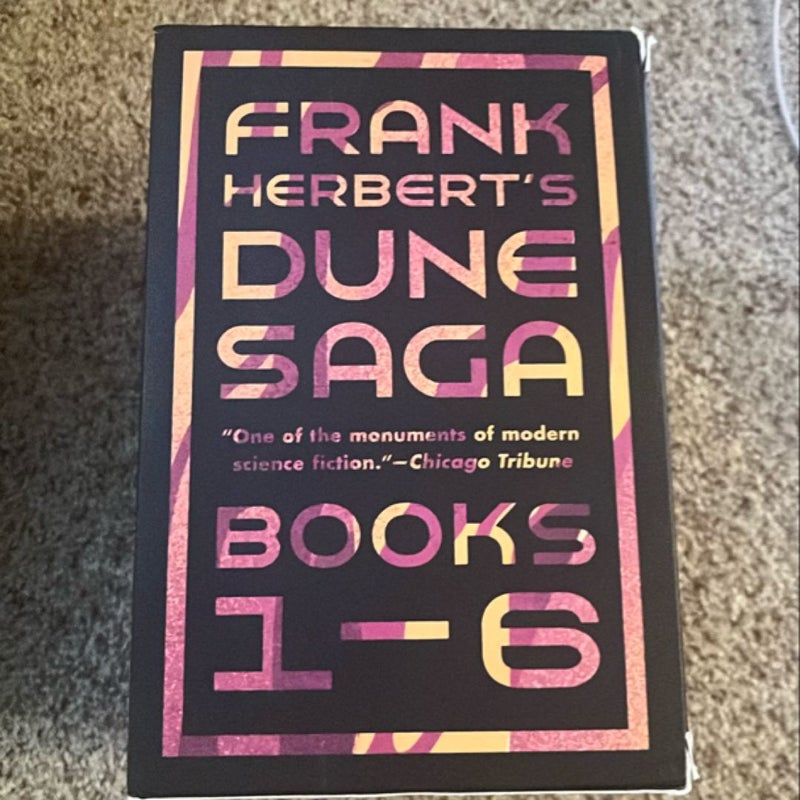 Frank Herbert's Dune Saga 6-Book Boxed Set