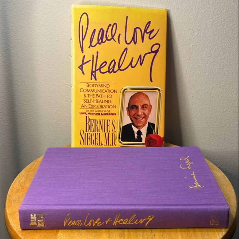 Signed✍️ Peace, Love and Healing: Bodymind Communication and the Path to Self-Healing and Exploration 