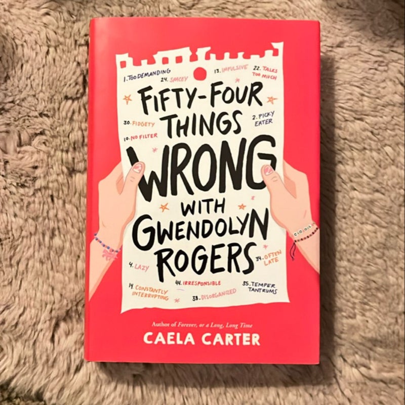 Fifty-Four Things Wrong with Gwendolyn Rogers