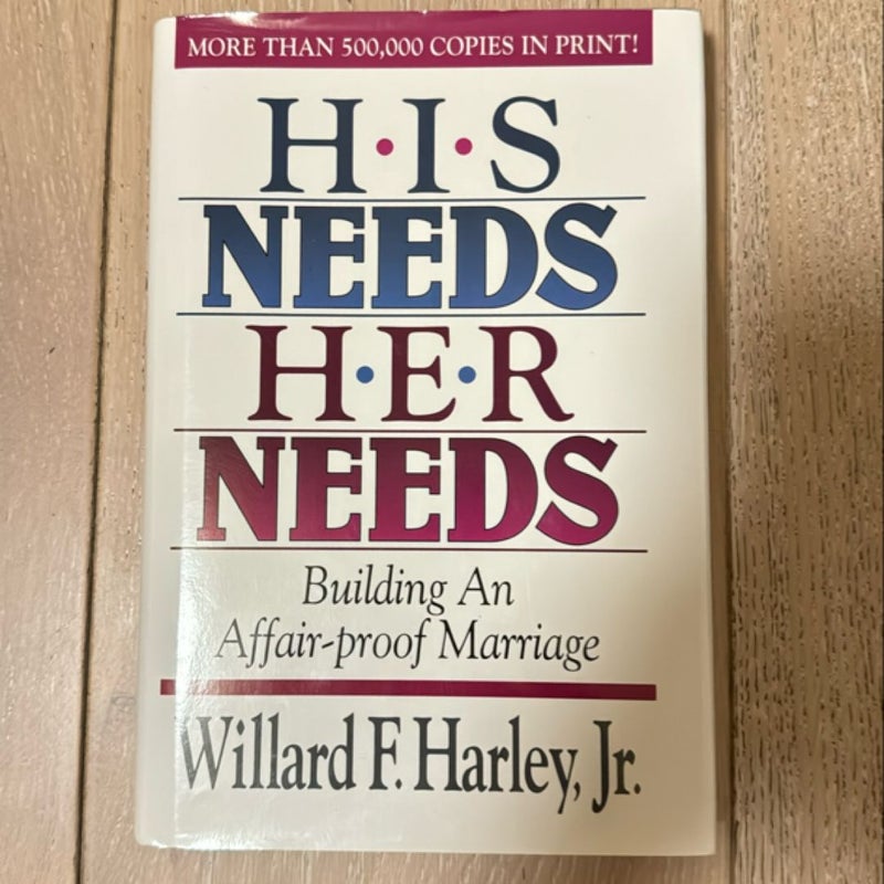 His Needs, Her Needs