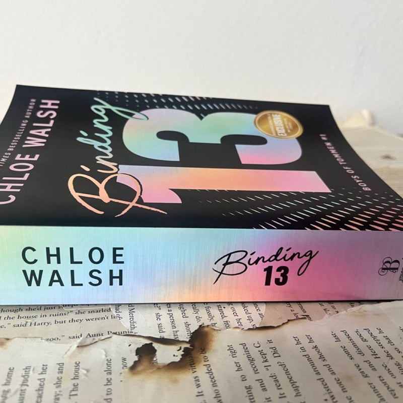 Binding 13 Barnes and noble special edition Chloe Walsh