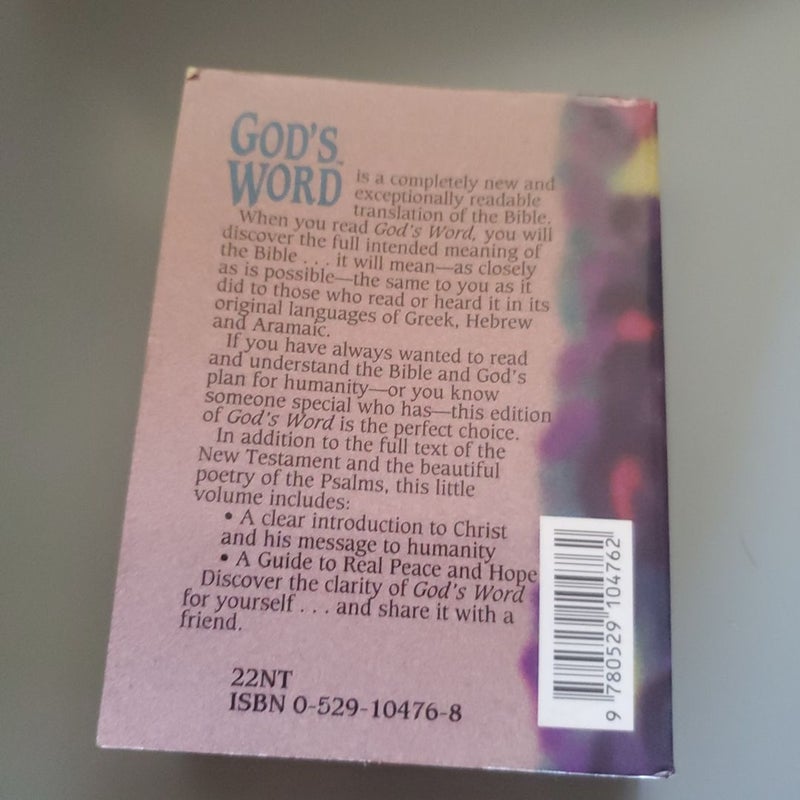 God's Word New Testament and Psalms