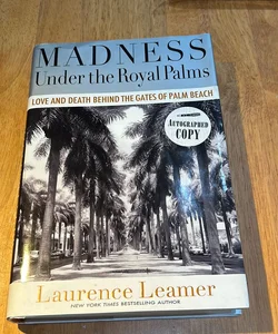 Signed 1st Ed /1st * Madness under the Royal Palms