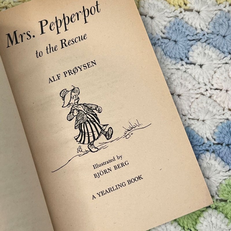 Mrs Pepperpot to the rescue 