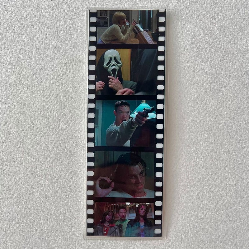 Original “Scream” film strip bookmark 