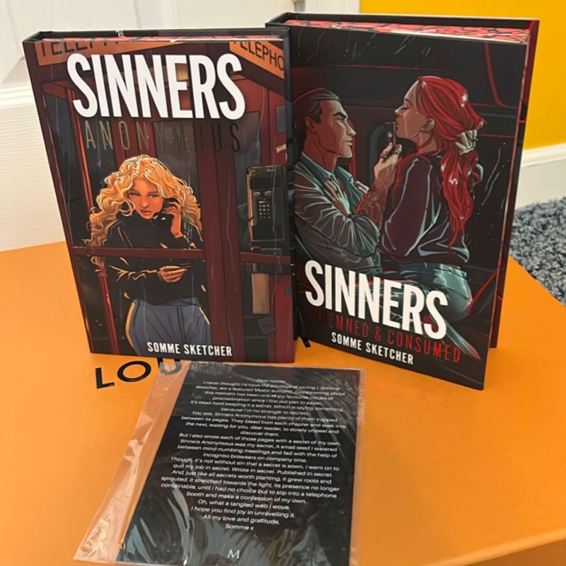 Sinners Anonymous Series (book 1 signed!)
