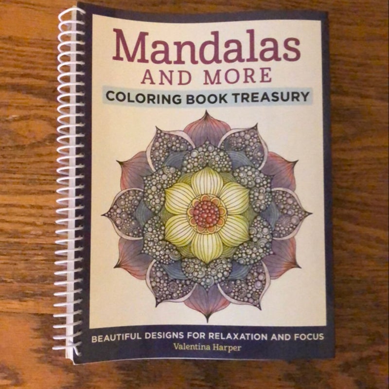 Mandalas and More Coloring Book Treasury