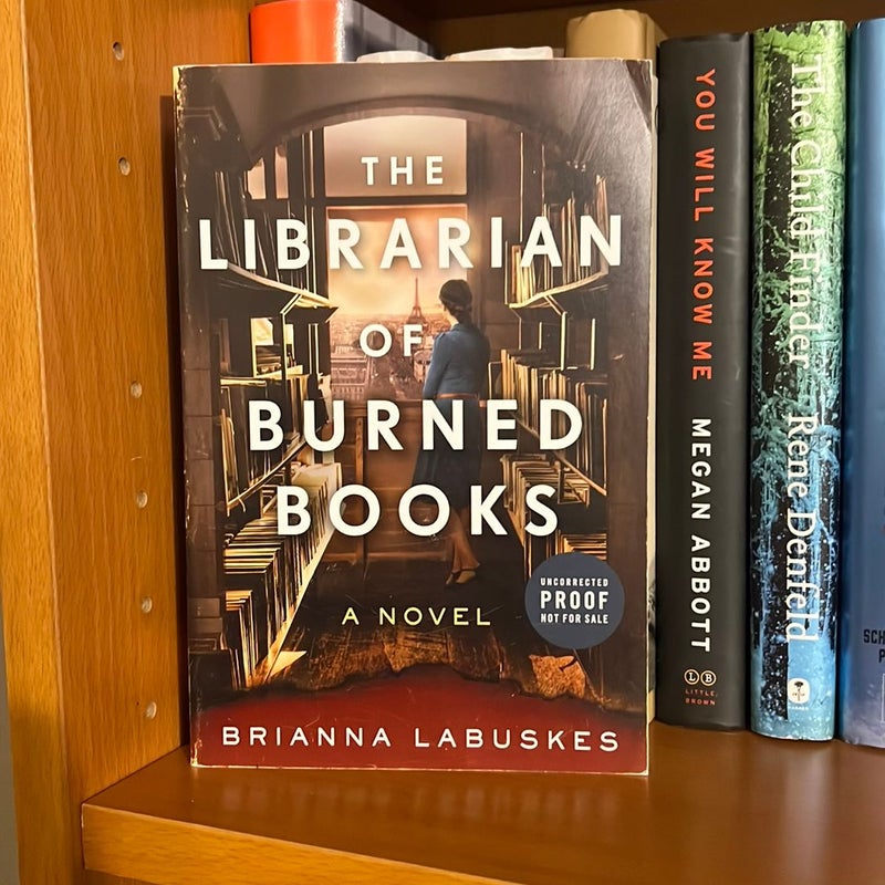 The Librarian of Burned Books - ARC